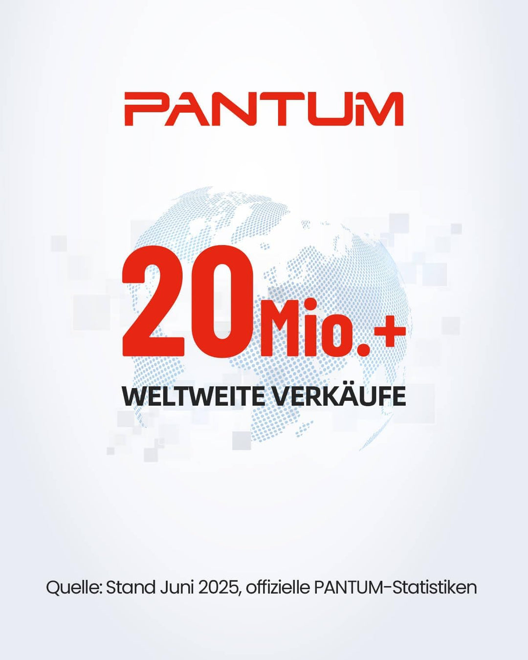 PANTUM P2502W/P2500W Schwarzweiss-Laserdrucker mit WiFi-Unterstützung und AirPrint, 22 Seiten pro Mi