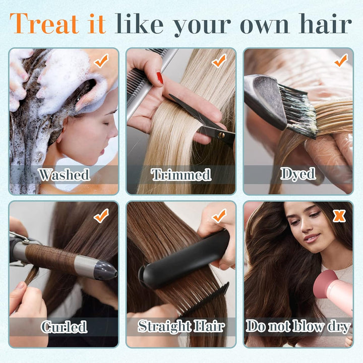 Benehair Clip in Extensions Echthaar, 8 Stück 100% Remy Echthaar Extension 75g, Schokoladen Braun Ha