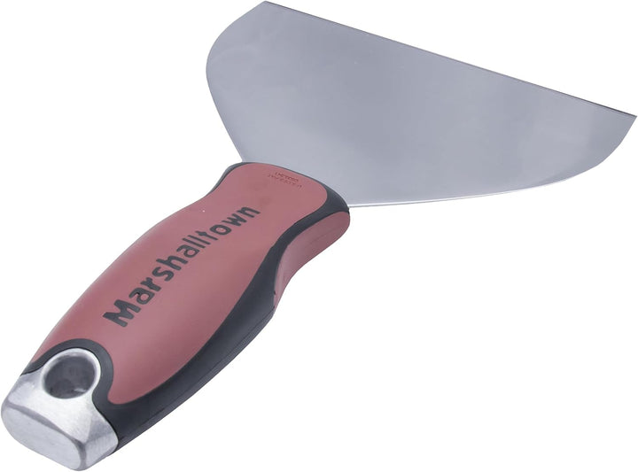 Marshalltown flexibler Fugenspachtel, Schaber mit breitem Ende mit Durasoft Griff, für Trockenbauer,