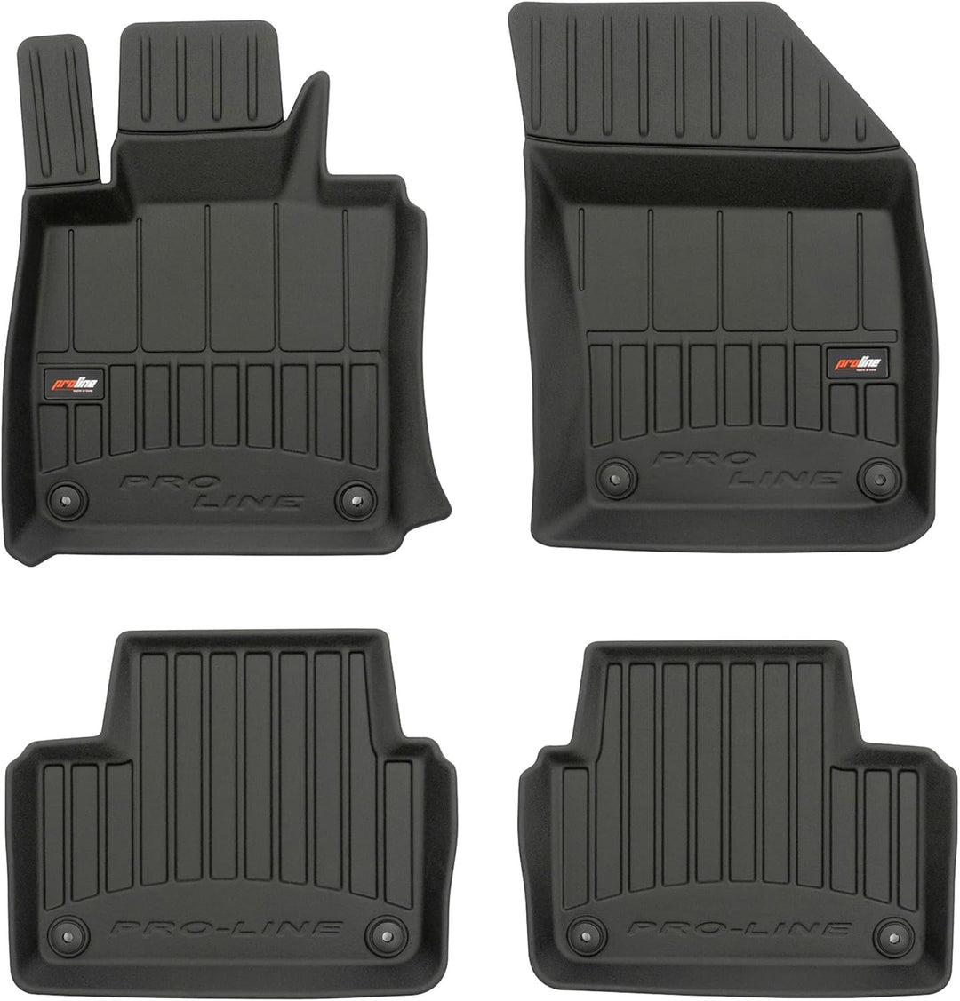 M MOTOS Gummimatten Auto Fussmatte passt für Volvo S60 III ab 2018 Verbessern Sie Ihren Reisekomfort