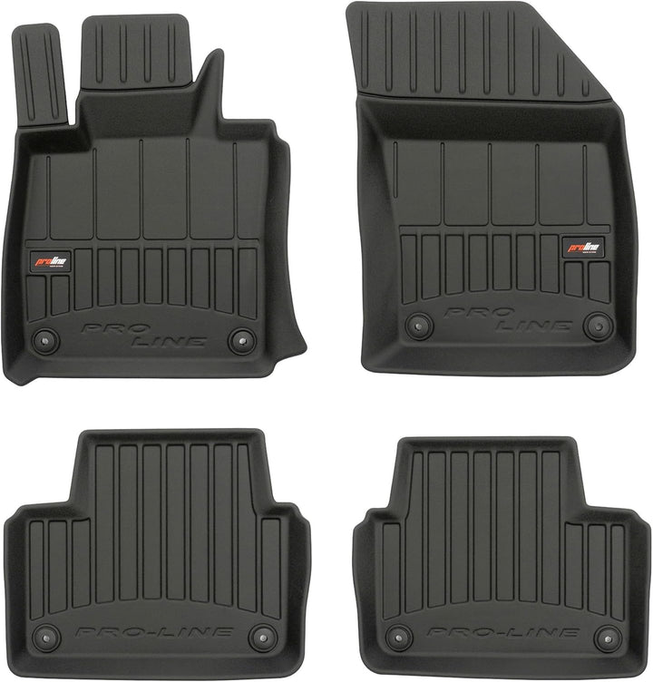 M MOTOS Gummimatten Auto Fussmatte passt für Volvo S60 III ab 2018 Verbessern Sie Ihren Reisekomfort