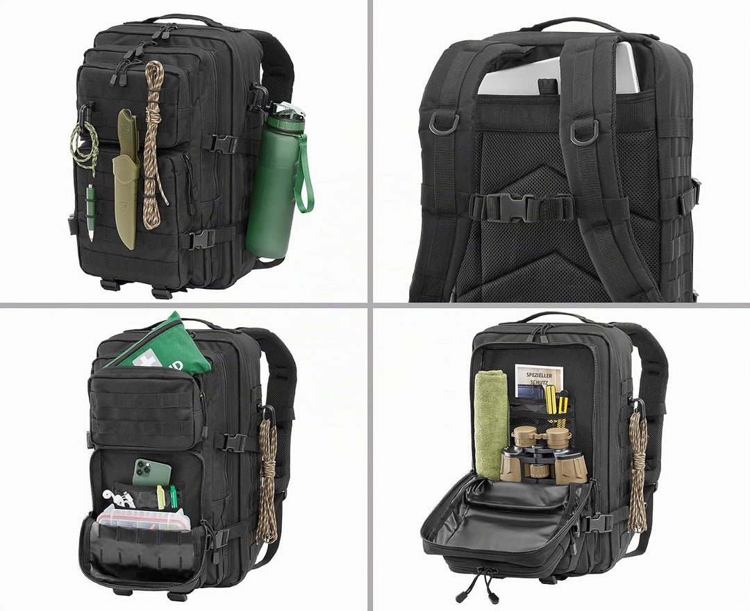 TomCase grosser Rucksack „Ready to Fly“ für DJI Air 3S Fly More Combo, DJI RC 2 oder Standard Contro
