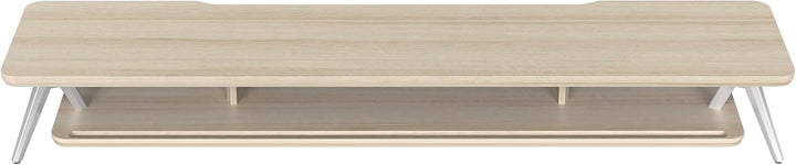 Fenge Dual Monitorständer mit Telefon/Pad Halter, 2 Etagen Gross Computer Bildschirmständer für Lapt