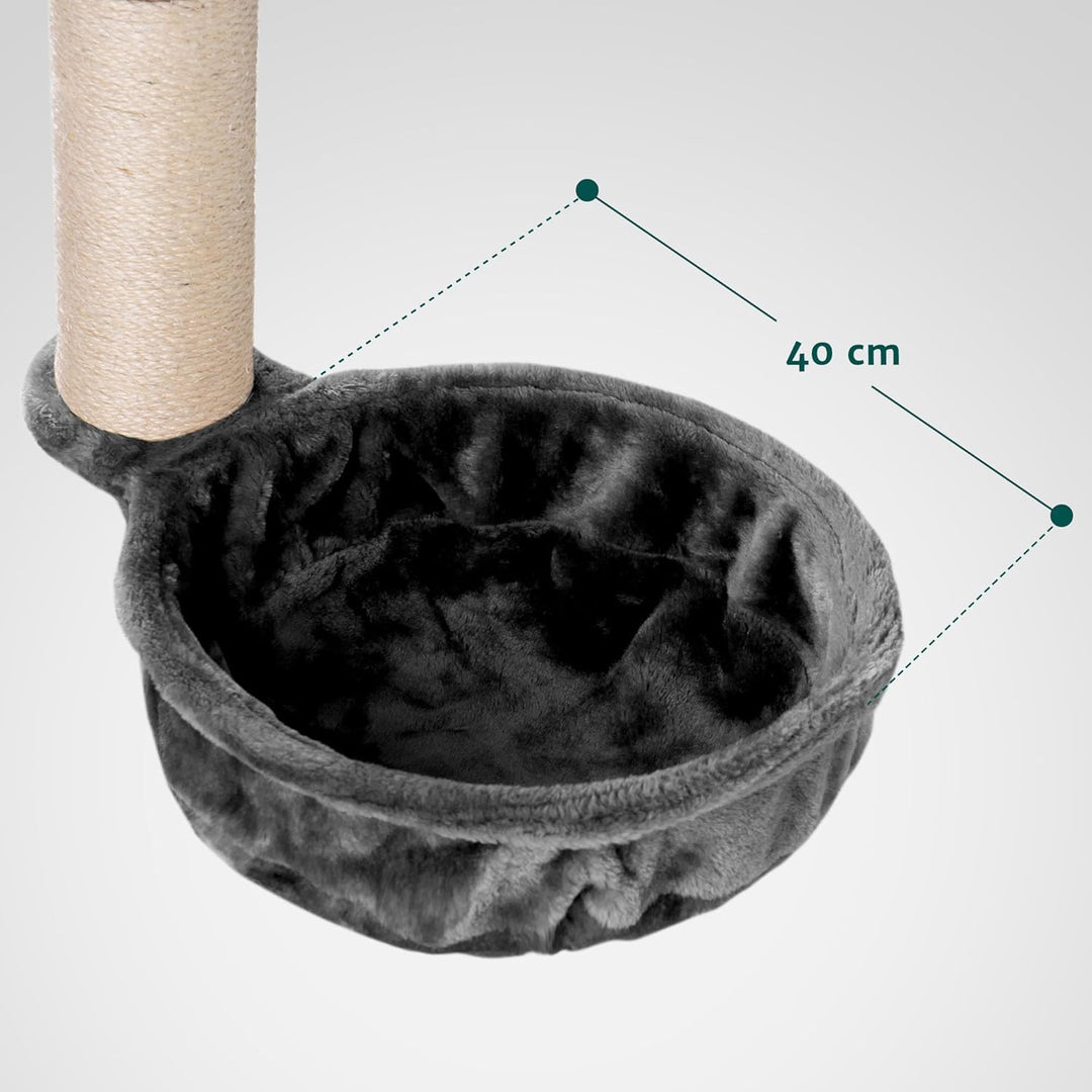 HAPPYPET Katzenhängematte für Kratzbaum Ø40 cm – XL Katzenmulde Ersatzteil – Stabile Liegemulde mit