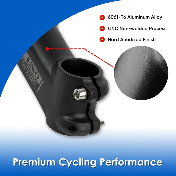 BESNIN Vorbau 31,8mm Lenkervorbau 25 Grad Fahrrad Vorbau, 3D-unterstütztes Schmieden, 70/90/110mm Fa
