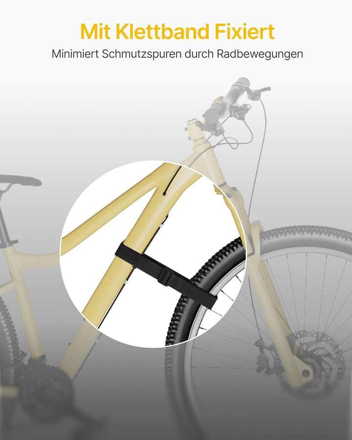 monTEK Fahrrad Wandhalterung, Winkel und Wandabstand einstellbar, Fahrradhalterung Wand Klappbar 30k