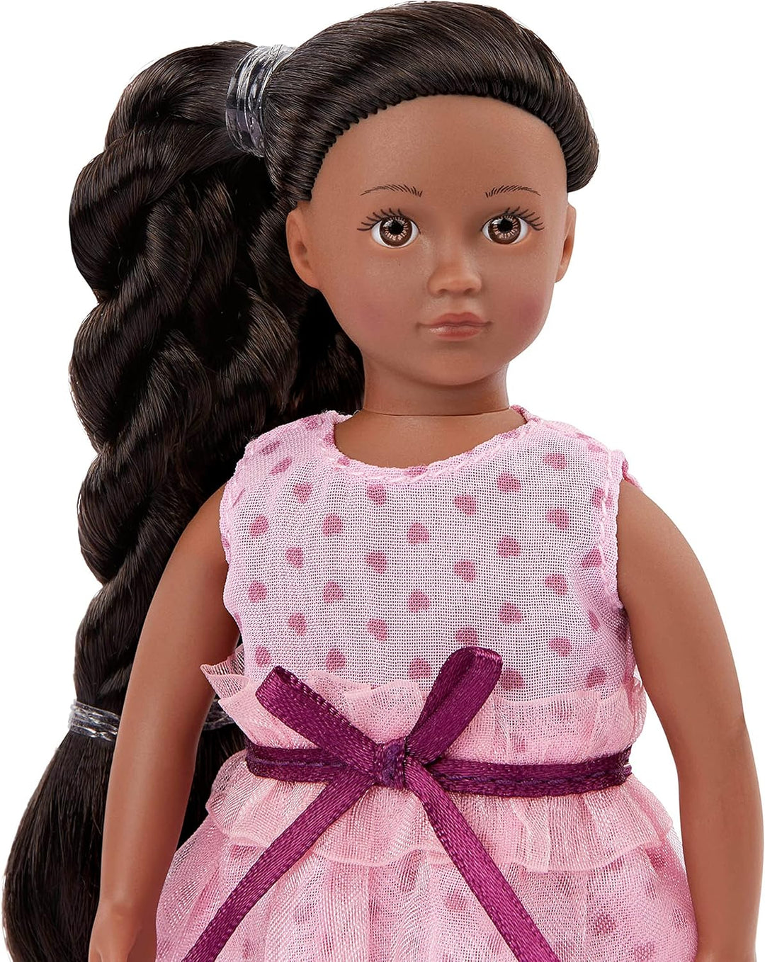 Lori – 4 Kleine Puppen – 15 cm Mini Puppen mit modischen Outfits – mit Puppenzubehör & Puppenkleidun