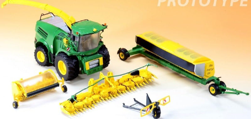 WIKING 077832 John Deere Feldhäcksler 8500i, Modell, 1:32, Metall/Kunststoff, Ab 14 Jahre, Viele Fun