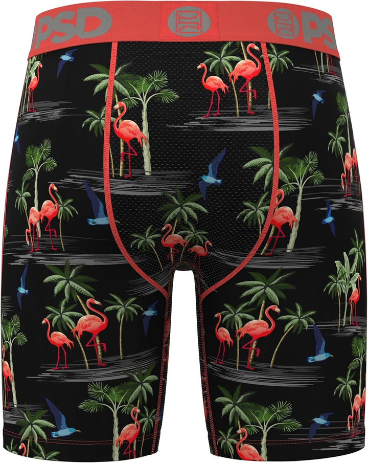 PSD | Herren-Boxershorts – Rich Tiger | Elastischer Mikrofaserbund | Atmungsaktiver Mikromesh-Einsat