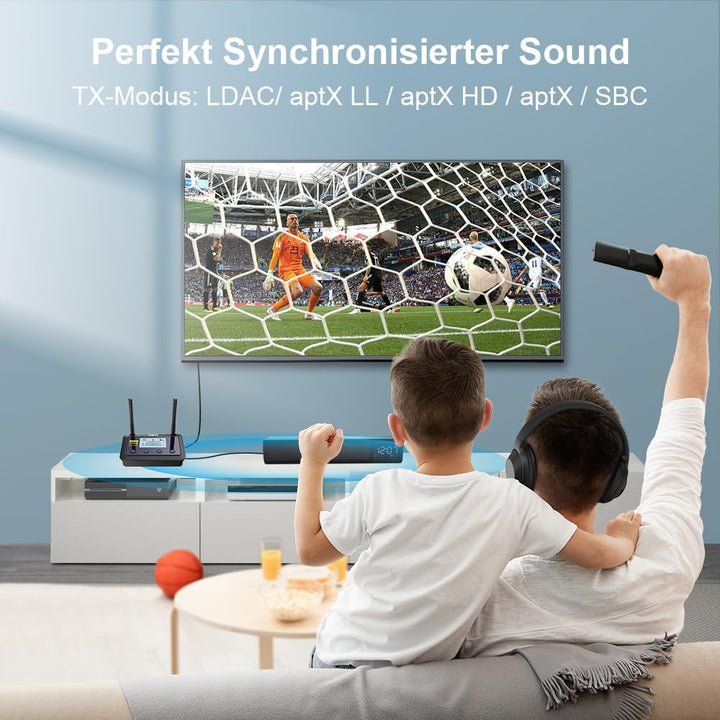 1Mii B03 Bluetooth Sender Empfänger 3 in 1 Adapter für TV… Large-5, Large-5