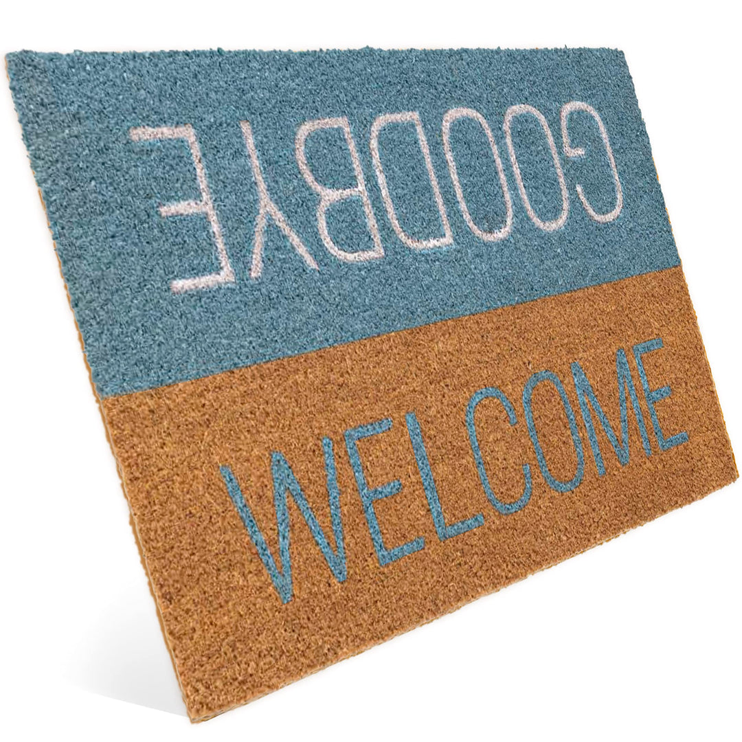 Entrando Fussmatte aus Kokos 40x60 cm - 20 Stillvolle Motiven - für aussen, robust, rutschfest - ide