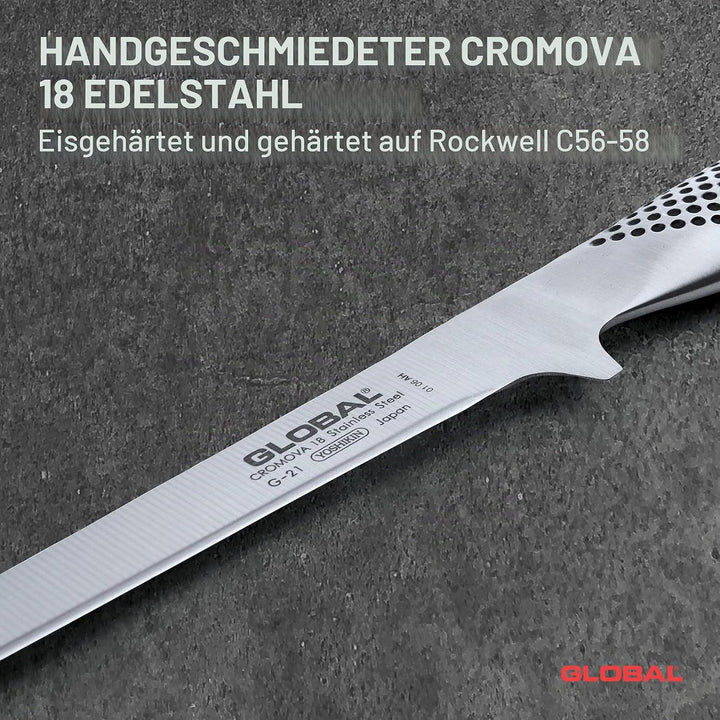 Global G-21 Ausbeinmesser, 16 cm