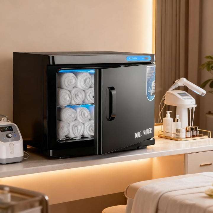 Citybee Handtuchwärmer Towel Warmer - UV Handtuch Wärmegerät - Handtuch Wärmer 360° Heizung Handtüch