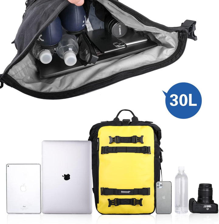 Rhinowalk Multifunktional Motorradtasche Motorradgepäck 10/20/30L Motorrad Pannier Satteltaschen Gep