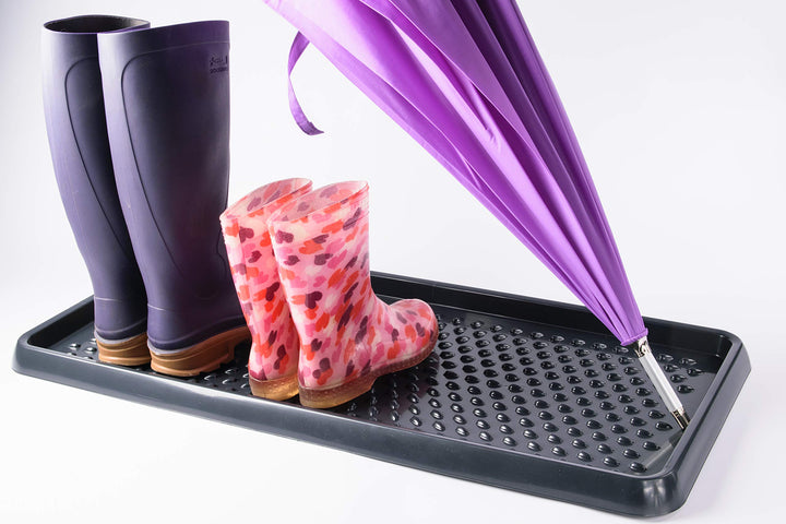 BranQ - Home essential BranQ Schuhablage aus Kunststoff, PP, Anthrazit, 1-pcs, 5901098150507 Anthraz