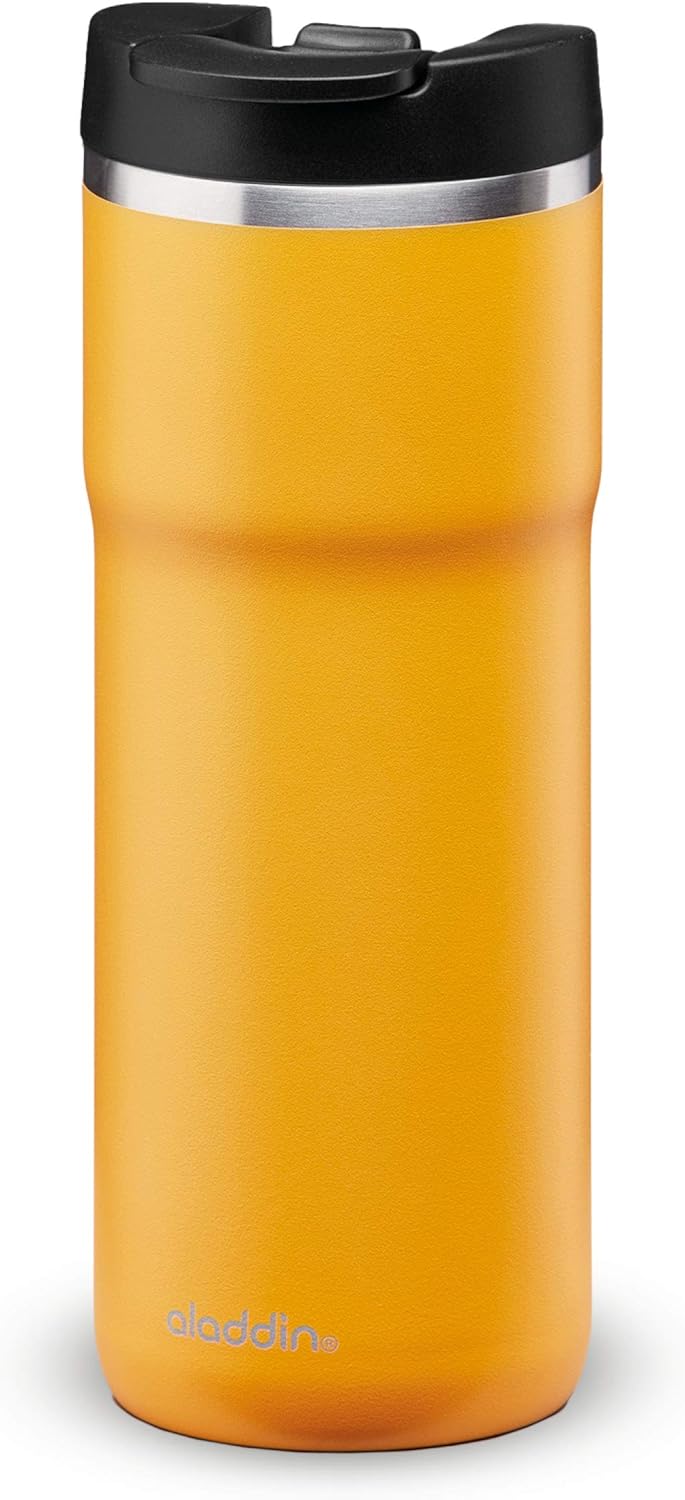 Aladdin Barista Java Thermavac Leak-Lock Edelstahl Thermobecher 0.47L Sun Yellow - Auslaufsicherer B