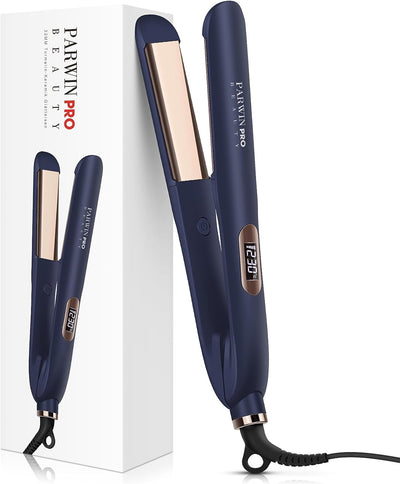 32 MM Glätteisen Locken und Glätten PARWIN PRO BEAUTY Haarglätter, Nano-Titan-Beschichtung Glätteise