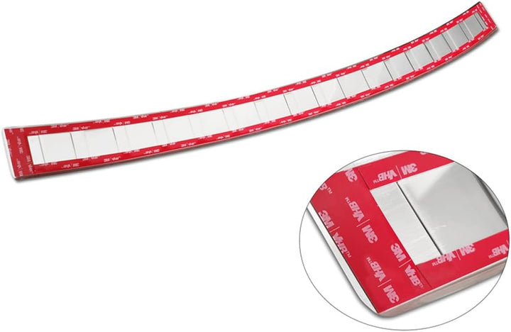 Avisa Edelstahl Heckstossstangenschutz kompatibel mit BMW X1 U11 / X1 U11 xLine 2022- 'Ribs'