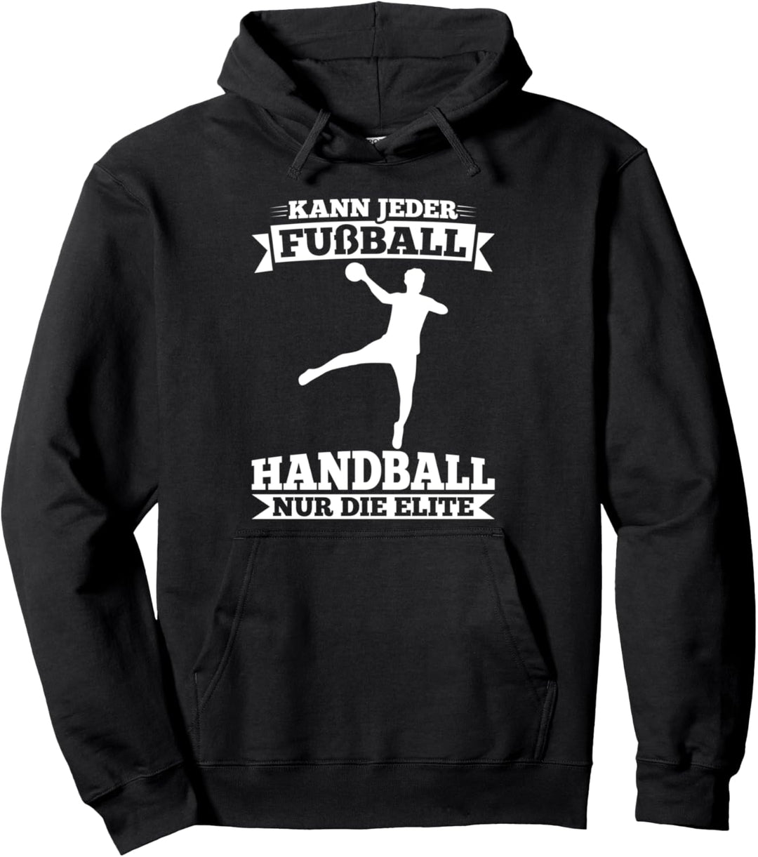 Handball Sport Sportler Handballer Pullover Hoodie