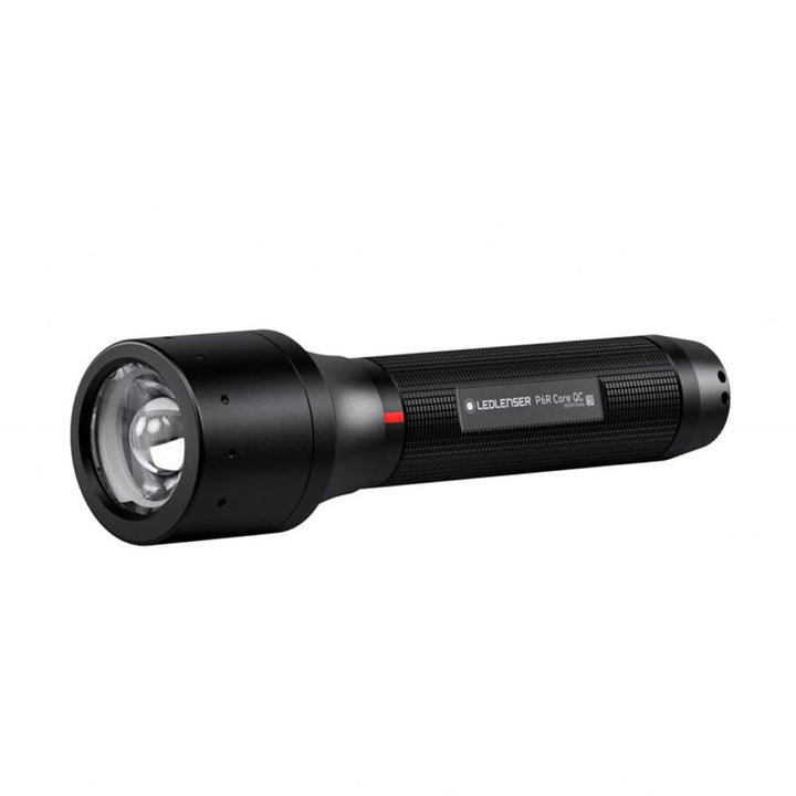 Ledlenser P6R Core QC LED Taschenlampe, Multicolor-LED (weiss, rot, grün, blau), aufladbar mit 18650