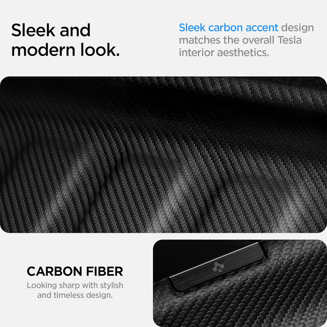 Spigen Tesla Model 3 Highland 2024 Vordere Kofferraummatte, Stossfestes XPE-Material zum Schutz der