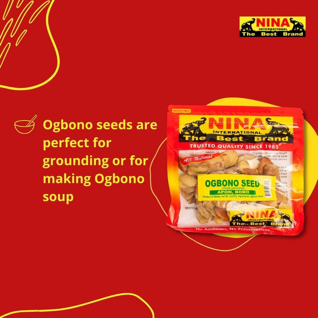 NINA - Ogbono Ganz, 24er pack (24 X 57 GR) 57 g (24er pack), 57 g (24er pack)