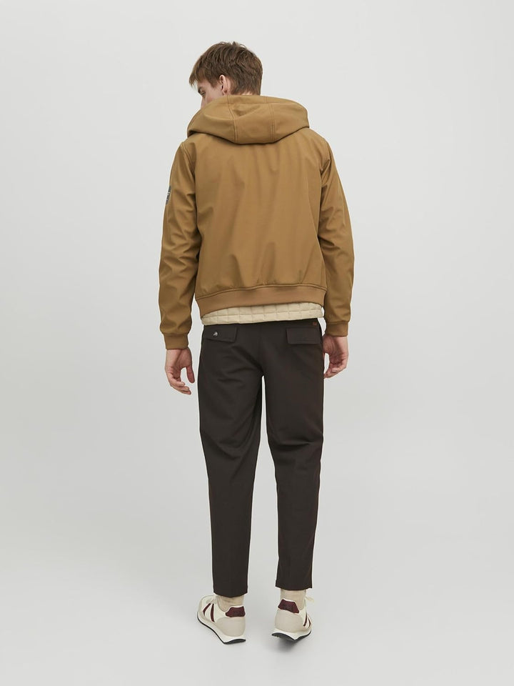 JACK & JONES Male Softshell Jacke Softshell Jacke, Otter