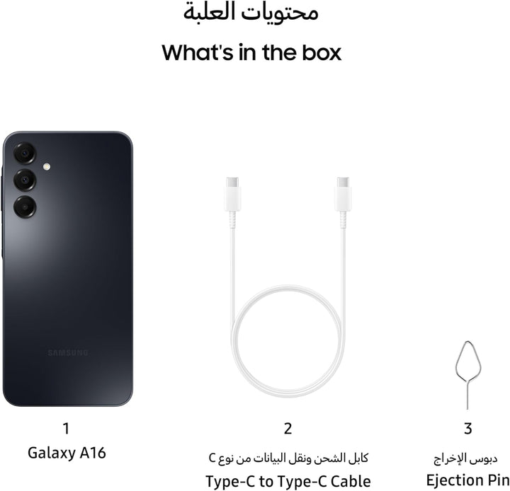 Samsung Galaxy A16 4GB+128GB [Internationale Version] (Black), Black