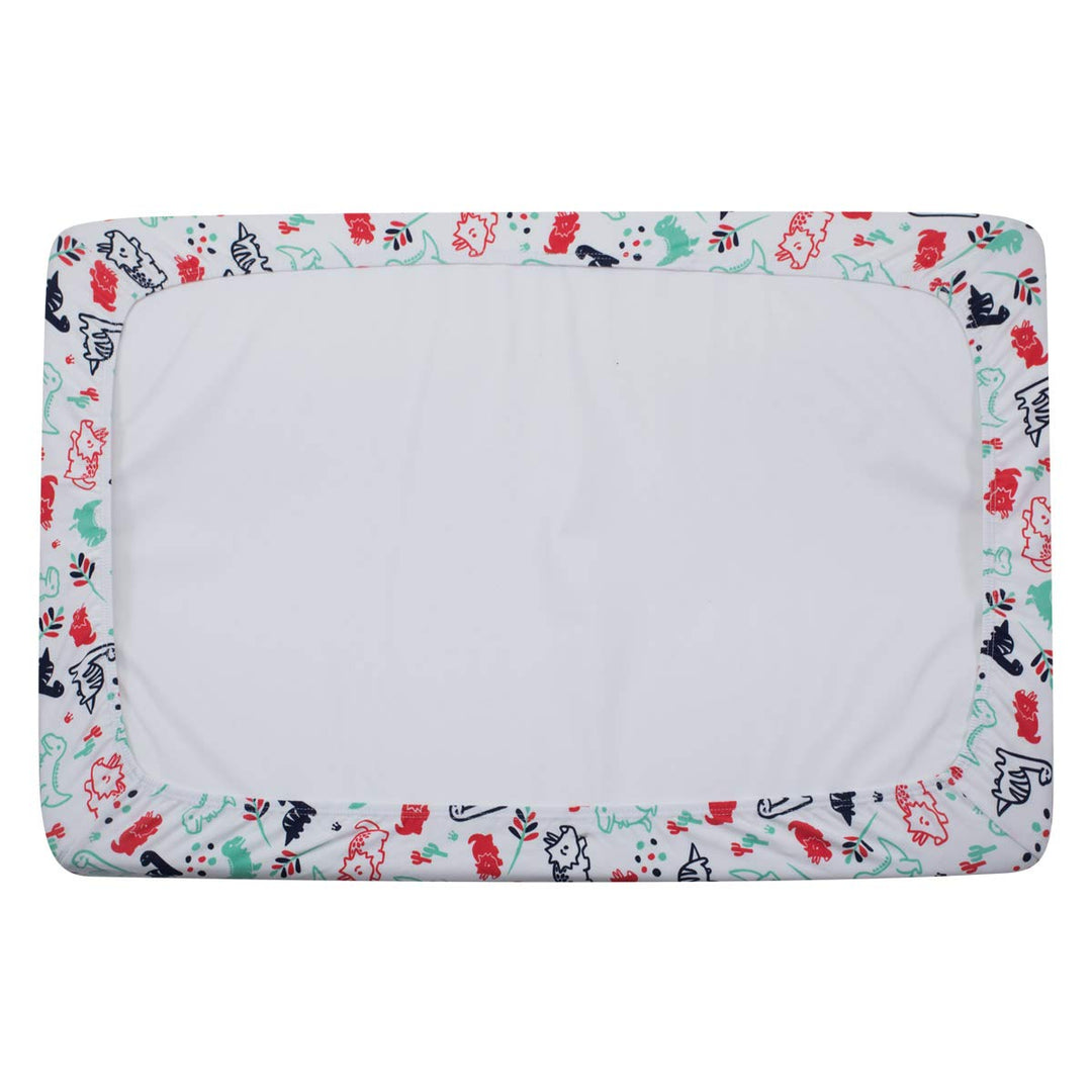 JYOKO KIDS Bezug fur wickelauflage (DINO PARTY, 80 X 50 CM) 80 X 50 CM DINO PARTY, 80 X 50 CM DINO P