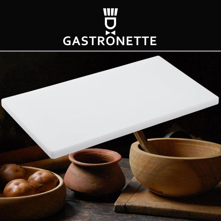 Schneidbrett | grosses Hackbrett HACCP Schneidebrett | Küchenbrett 2cm dick rutschhemmende Füssen 53