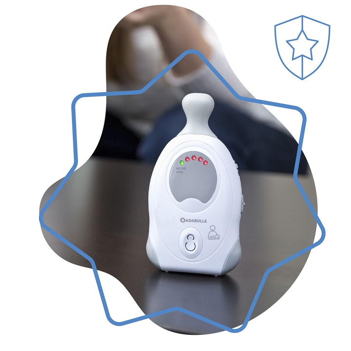 Badabulle B014010 Babyphone Online 300m+, weiss Babyphone Baby Online 300