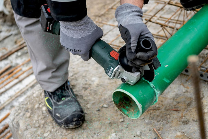 Metabo W 18 L 9-125 602247840 Akku-Winkelschleifer 125 mm 18 V, Grau