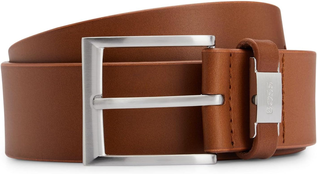 BOSS Herren Connio Gürtel, New - Medium Brown210