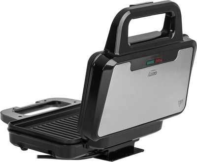 Camry - sandwichmaker und panini grill in einem - 2 in 1 - schwarz sandwichtoaster klein - sandwich-