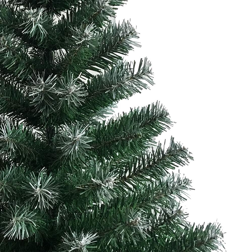 LEADZM 180/210/240cm Künstlicher Weihnachtsbaum, Tannenbaum künstlich mit Metallständer, Christbaum,