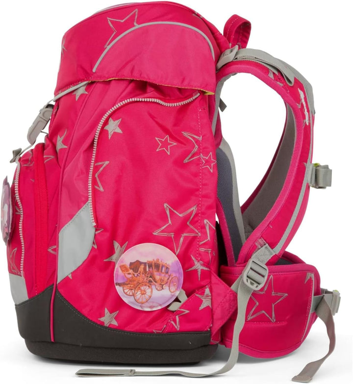 ergobag pack Set ergonomischer Schulrucksack Flexibel 6-teilig 1. Klasse Grundschule 35 cm Cinbärell