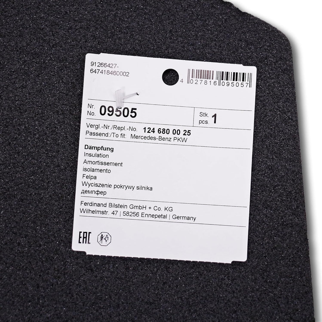 febi bilstein 09505 Dämpfung für Motorhaube , 1 Stück