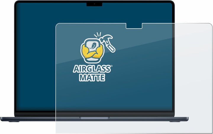 BROTECT Entspiegelungs Schutzglas für Apple MacBook Air 15" M5 2026 Schutzfolie Glas Matt [Extrem Kr