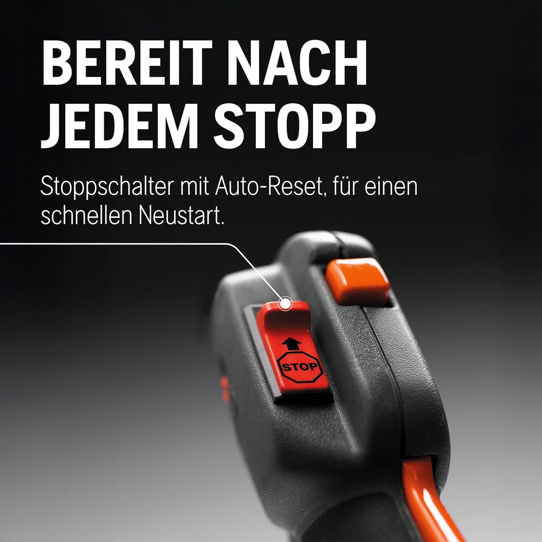 Husqvarna 122R Benzin-Rasentrimmer - 21,7cm³ 2-Takt Freischneider, 43 cm Schnittbreite, Tap 'n Go Ko