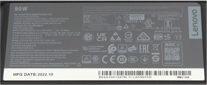 Lenovo IdeaPad 5-15ITL05 (82FG) Original USB-C Netzteil 95 Watt