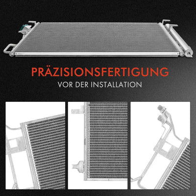 Frankberg Kondensator Klimaanlage Kompatibel mit A6 4B2 C5 1.9L 2.5L 1997-2005 A6 Avant 4B5 1.9L 2.5