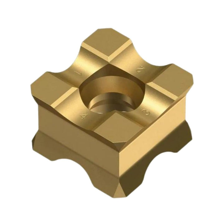 Fein Wendeschneidplatte KX (10 Stück, Radius 3 mm für die universelle Anwendung bei Stahl, fräsbare
