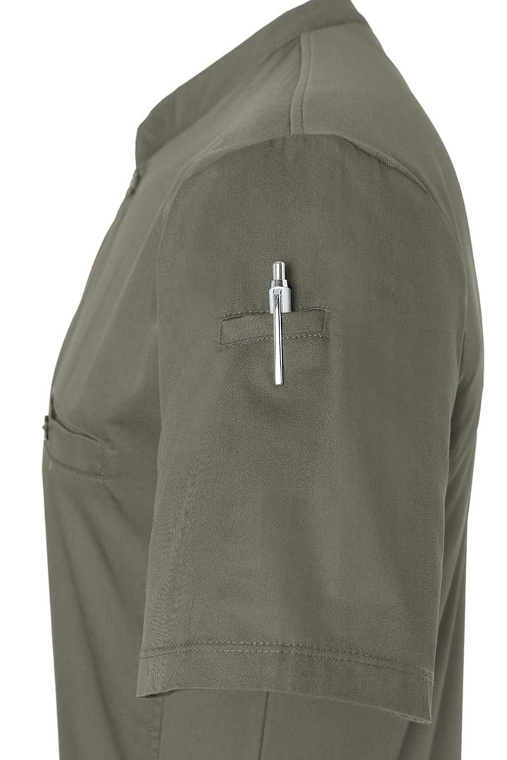 Karlowsky Herren Kurzarm Arbeitsshirt Performance 60% Baumwolle/40% Polyester 4XL Salbei, 4XL Salbei