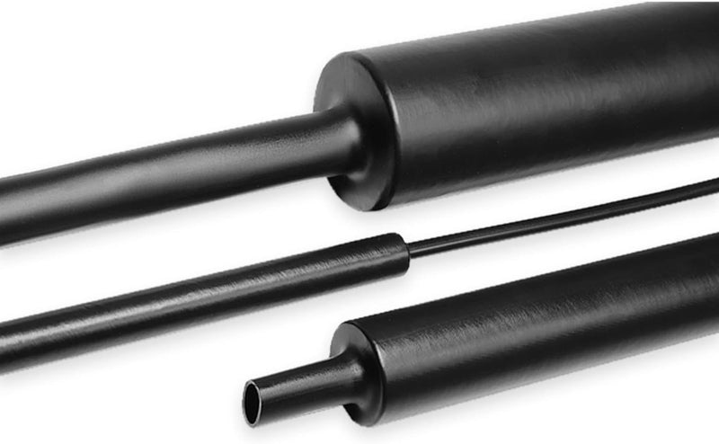 HELLERMANNTYTON Hellermann Tyton 323 – 50120 Mantel thermorétrécissable schwarz 6pièce (S) – isolier