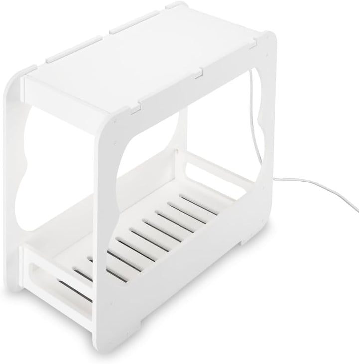 Xavax LED Smart Garden Home Gewächshaus Box klein mit Lampe für Balkon, als Anzuchtkasten für Hochbe