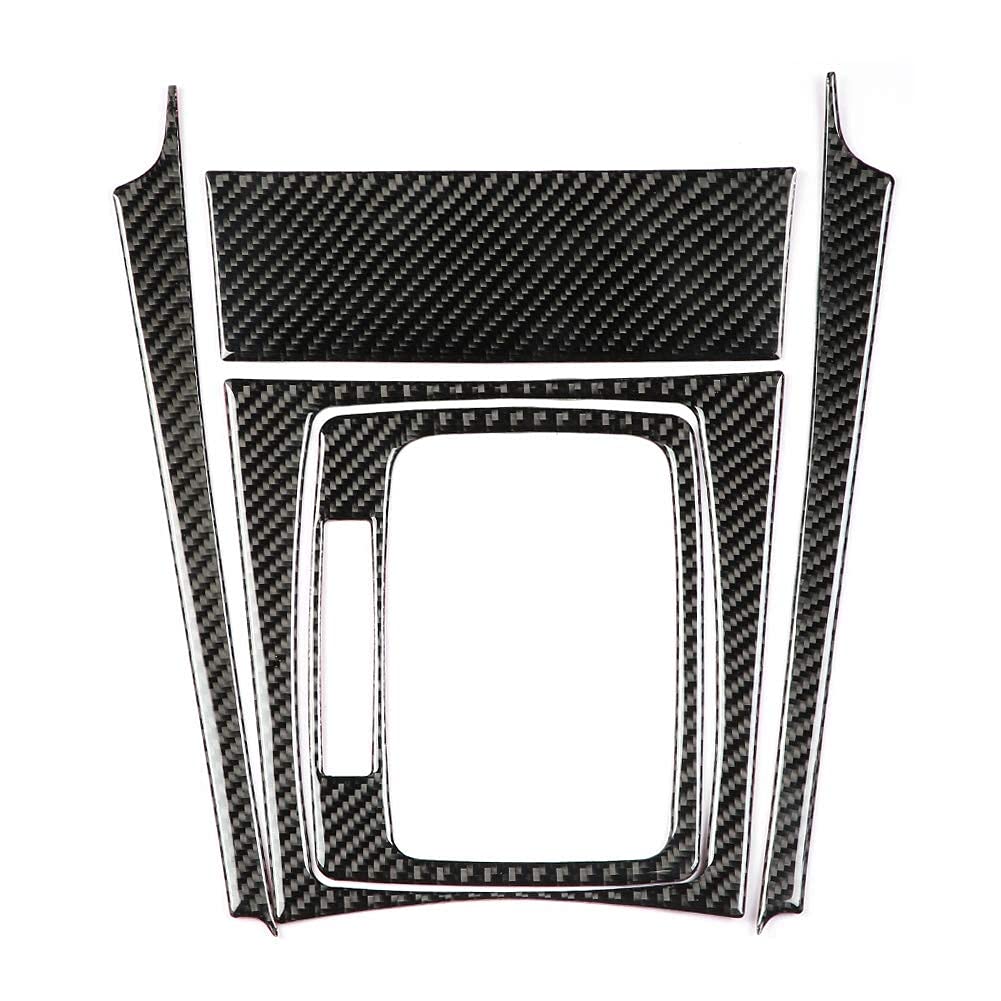 Schalttafelabdeckung, Carbon Auto Schaltpanel Verkleidung für W204 C Klasse 07-13 (Left Hand Drive)