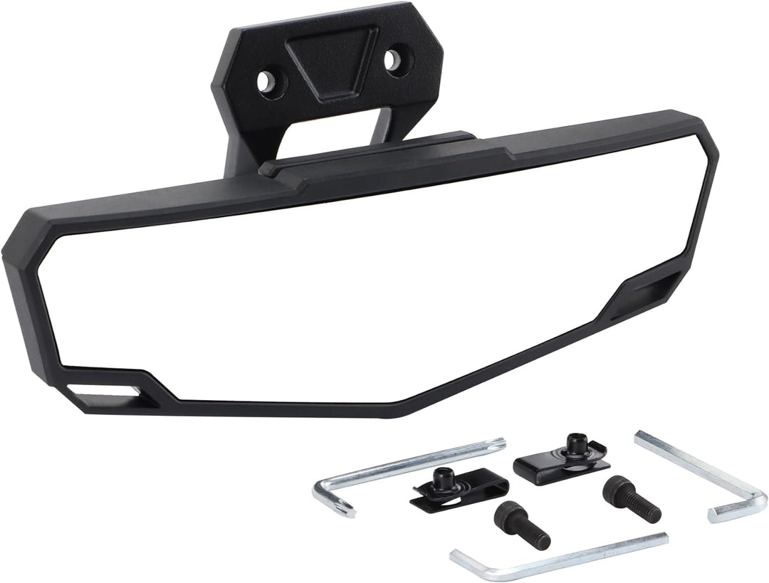 GOOFIT schwarz UTV Mitte Seitenspiegel Rückspiegel Offroad Ersatz Für Geländefahrzeug ATV UTV Dune B