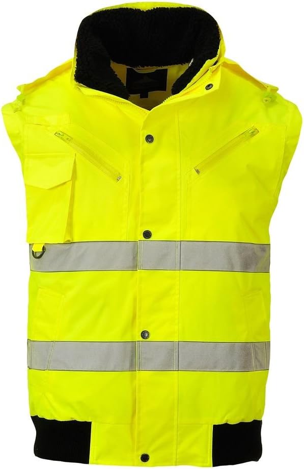 Portwest 3-in-1 Warnschutz-Pilotjacke, Grösse: L, Farbe: Gelb, C467YERL L lemontree, L lemontree