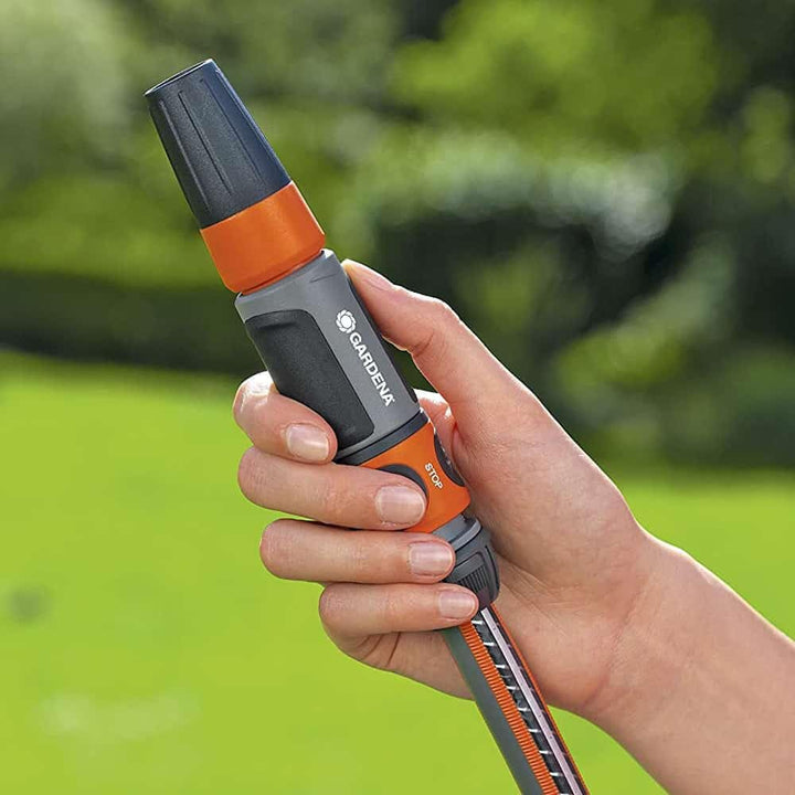 Gardena Wasserstop 13 mm (1/2 Zoll) und 15 mm (5/8 Zoll): Steckverbinder mit Aquastop, Powergrip, ho