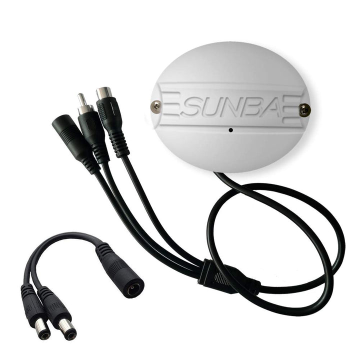Sunba Outdoor Aluminium CCTV Mikrofone für IP Kameras mit RCA Interface